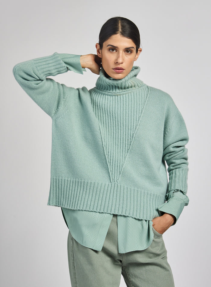 CASHMERE TURTLE NECK