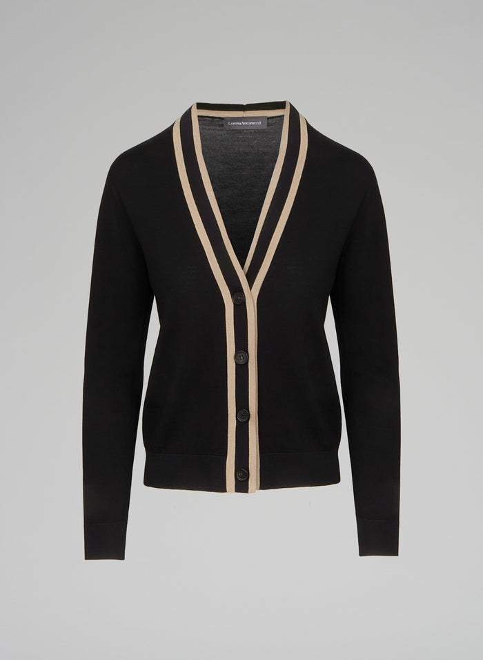 SILK BLEND CARDIGAN