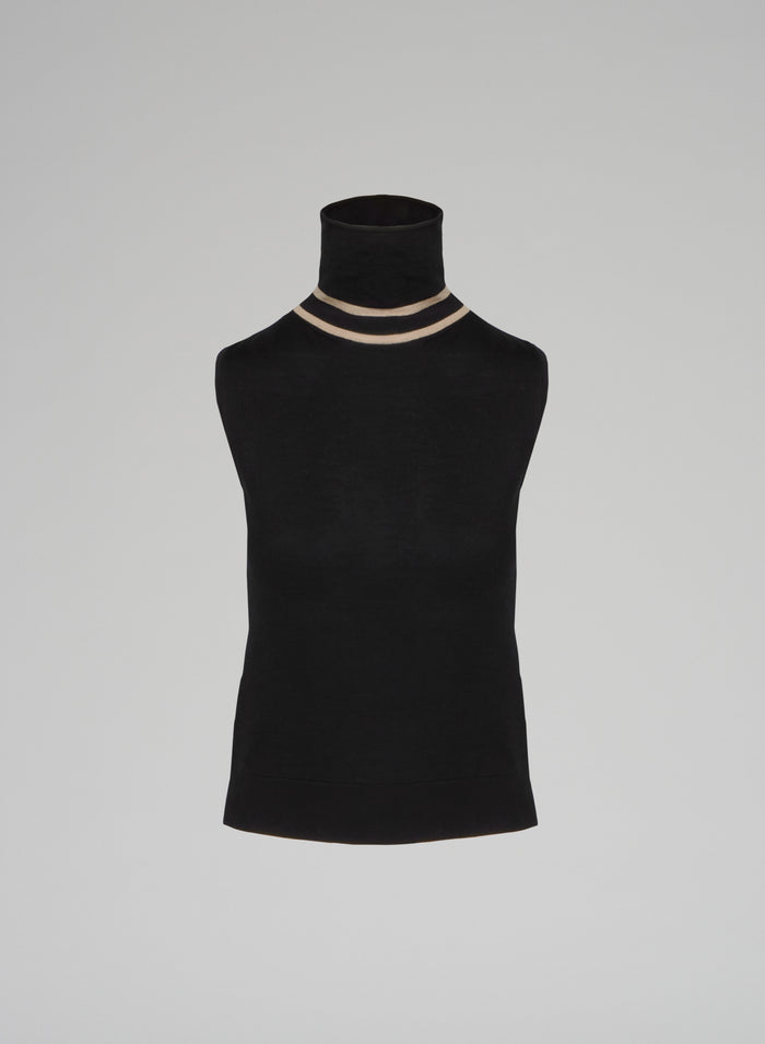 SILK BLEND GILET