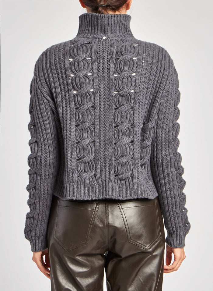 CASHMERE BLEND CARDIGAN