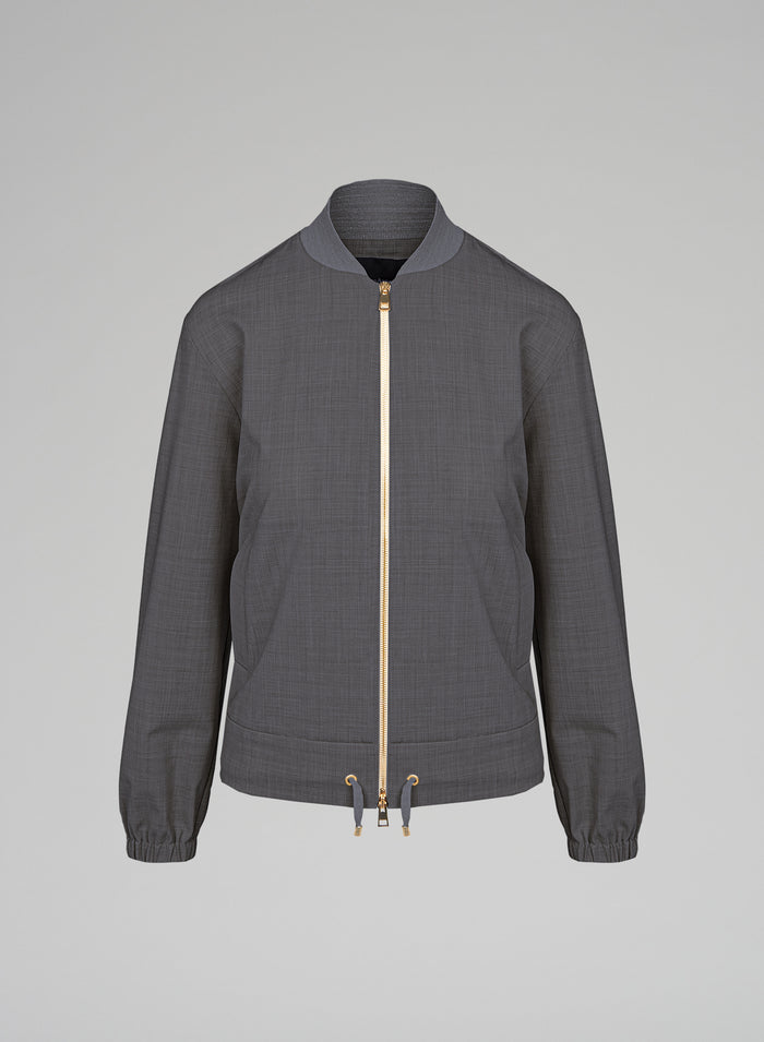FRESCOLANA MELANGE BOMBER