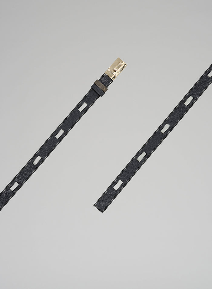 REVERSIBLE LEATHER BELT