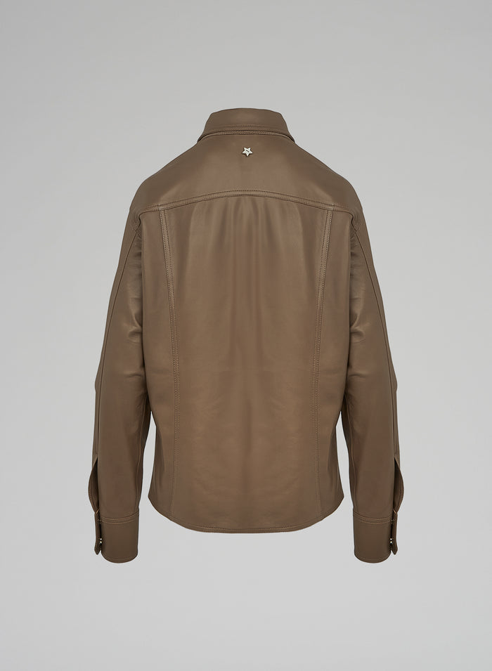 LEATHER SHIRT