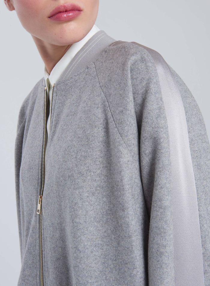 WOOL JERSEY SWEATSHIRT