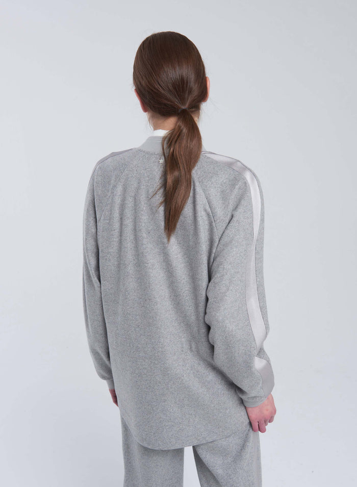 WOOL JERSEY SWEATSHIRT