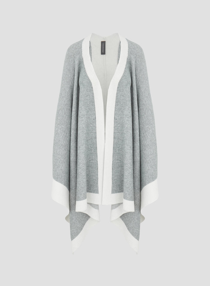MANTELLA IN LANA, SETA E CASHMERE