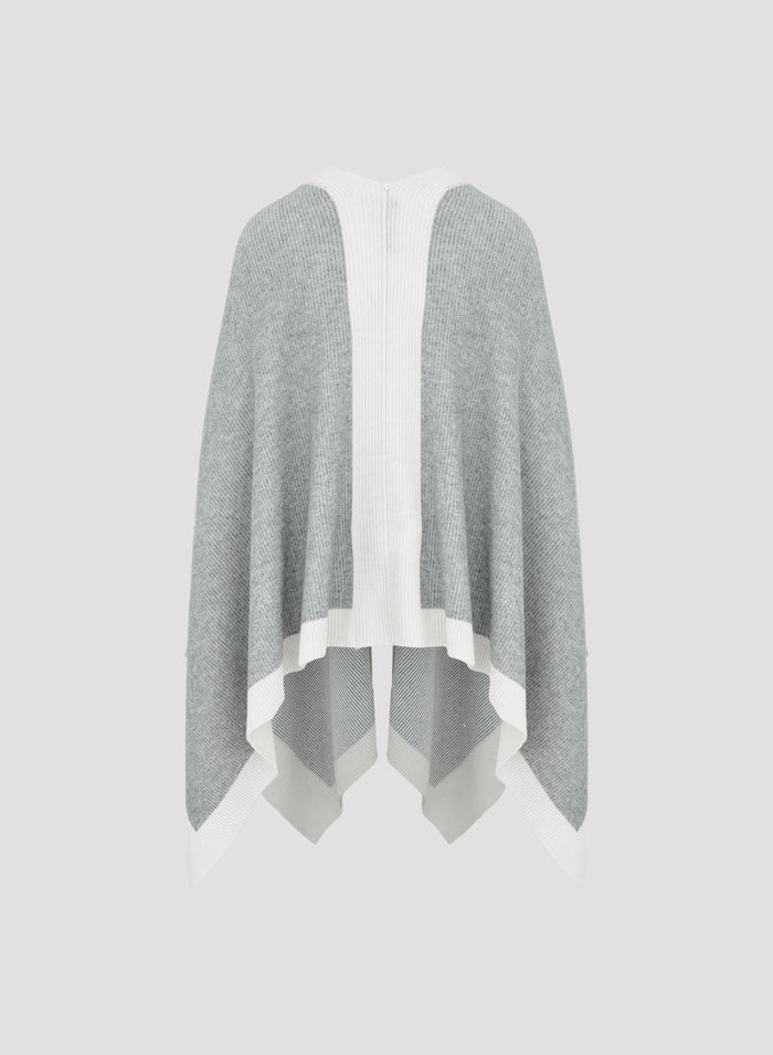 MANTELLA IN LANA, SETA E CASHMERE