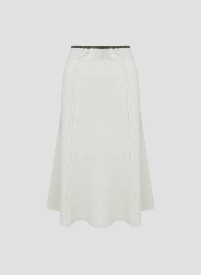 GONNA IN LANA, SETA E CASHMERE