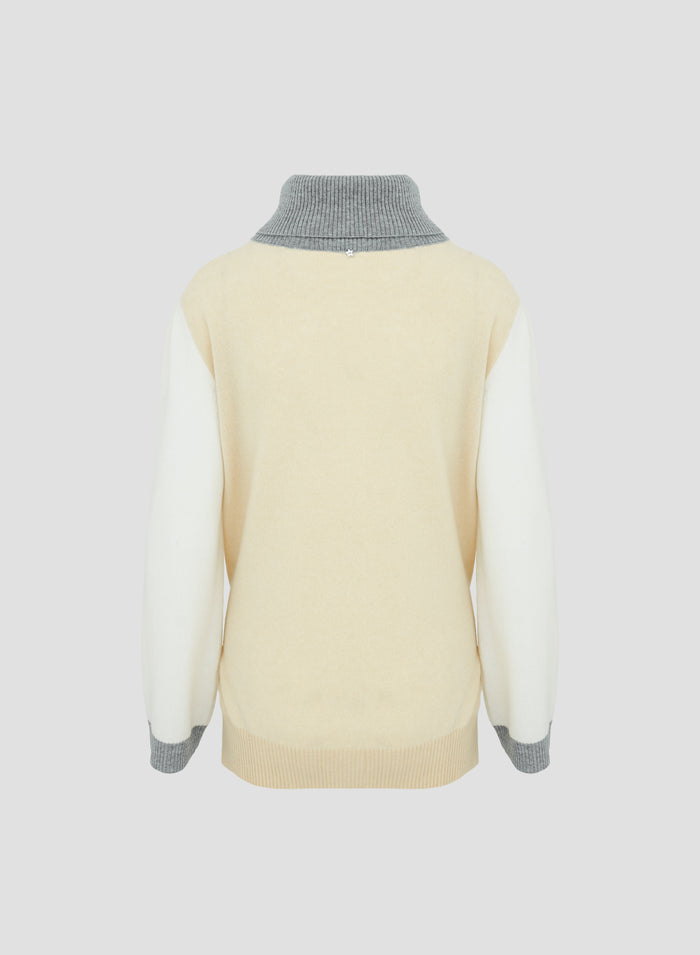 CASHMERE TURTLENECK SWEATER