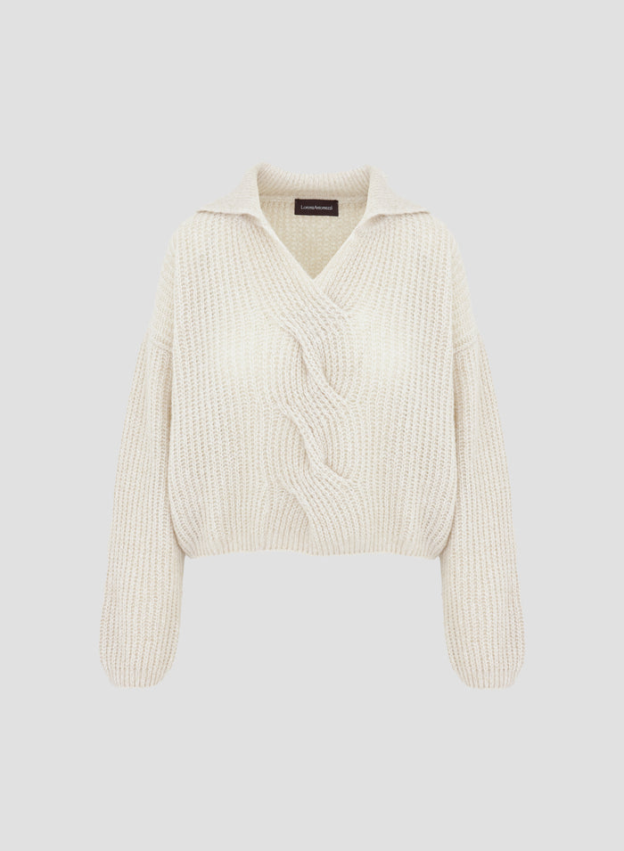 POLO IN CASHMERE E SETA