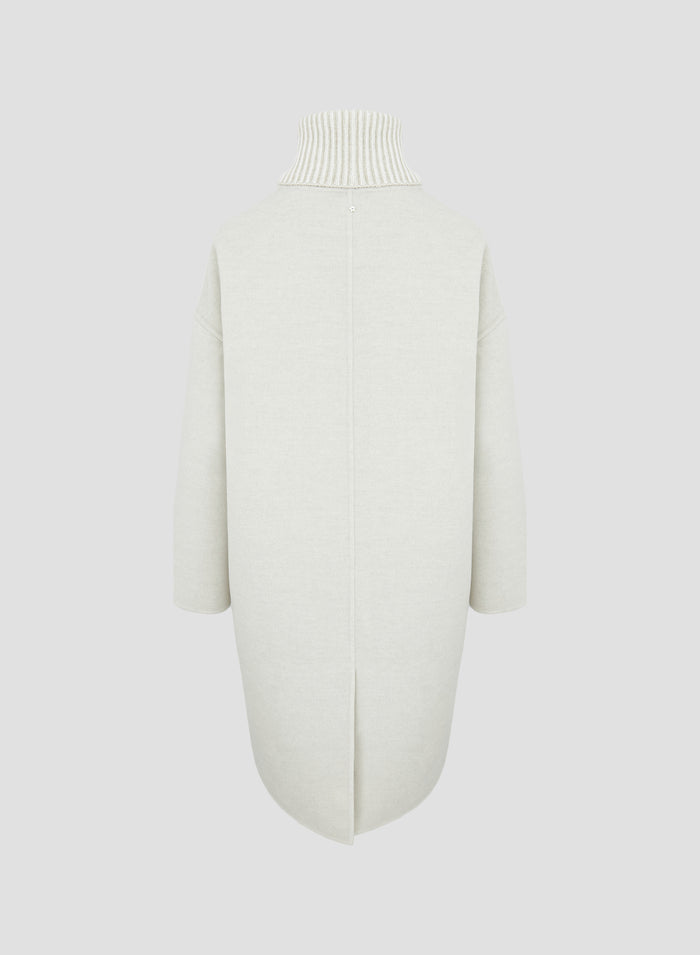 CAPPOTTO DOUBLE IN LANA E ANGORA