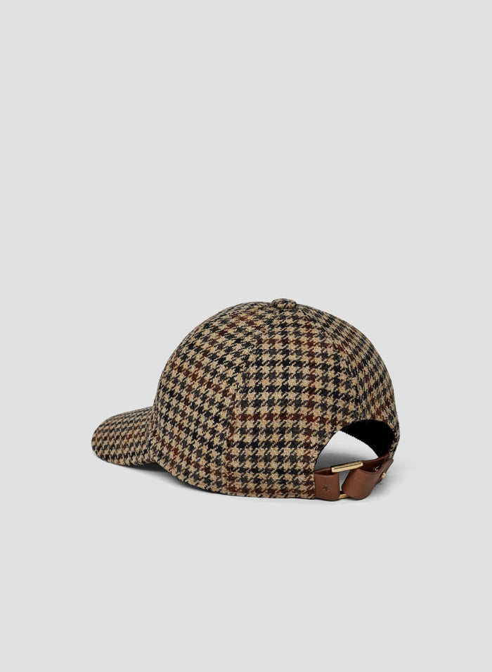 CAPPELLINO DA BASEBALL IN LANA E CASHMERE