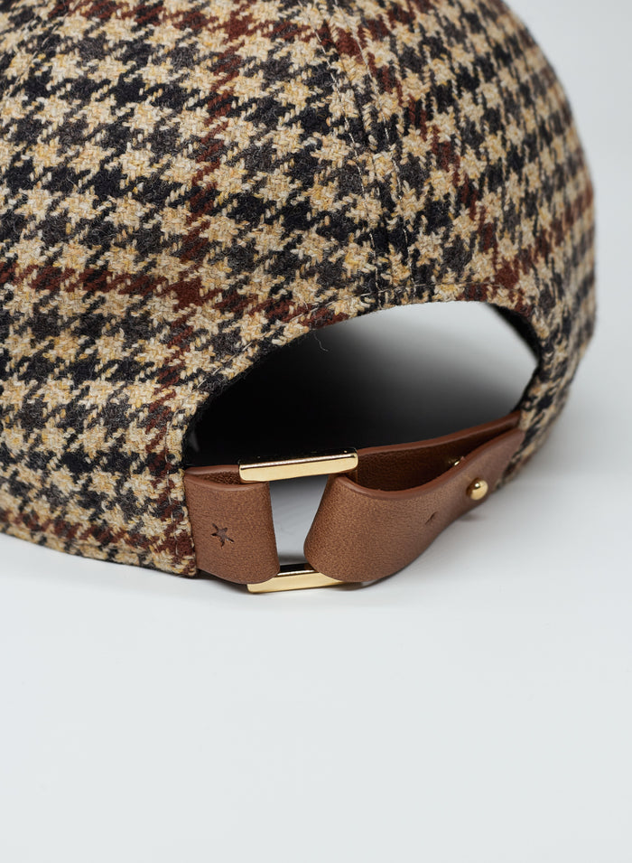 CAPPELLINO DA BASEBALL IN LANA E CASHMERE