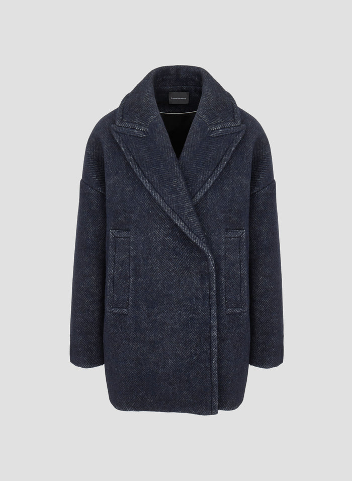 CAPPOTTO IN RESCA DI LANA E ALPACA