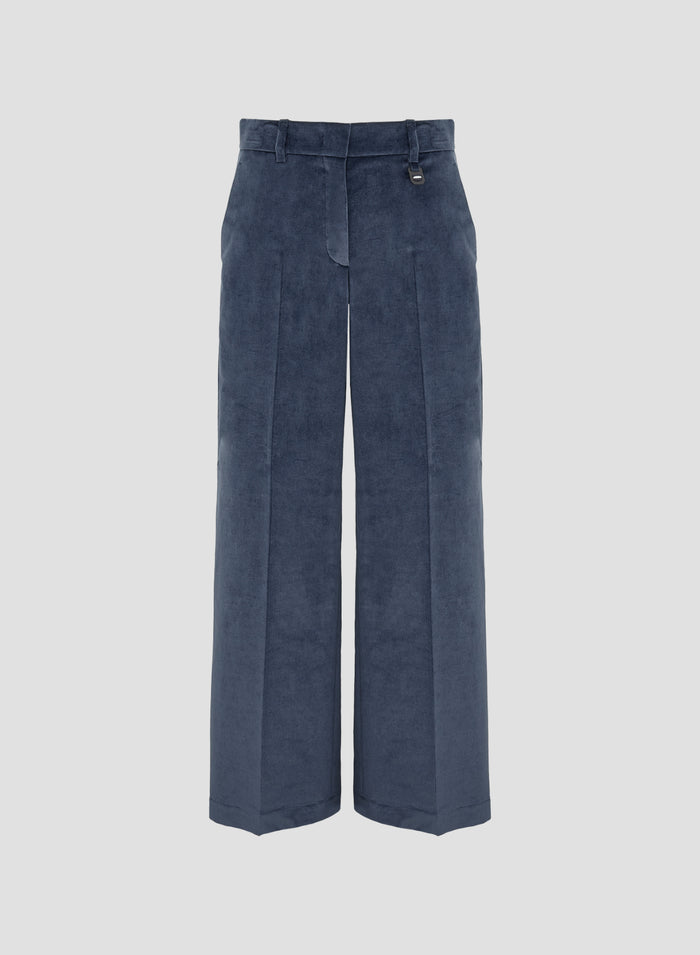 PANTALONI SARTORIALI IN IN VELLUTO