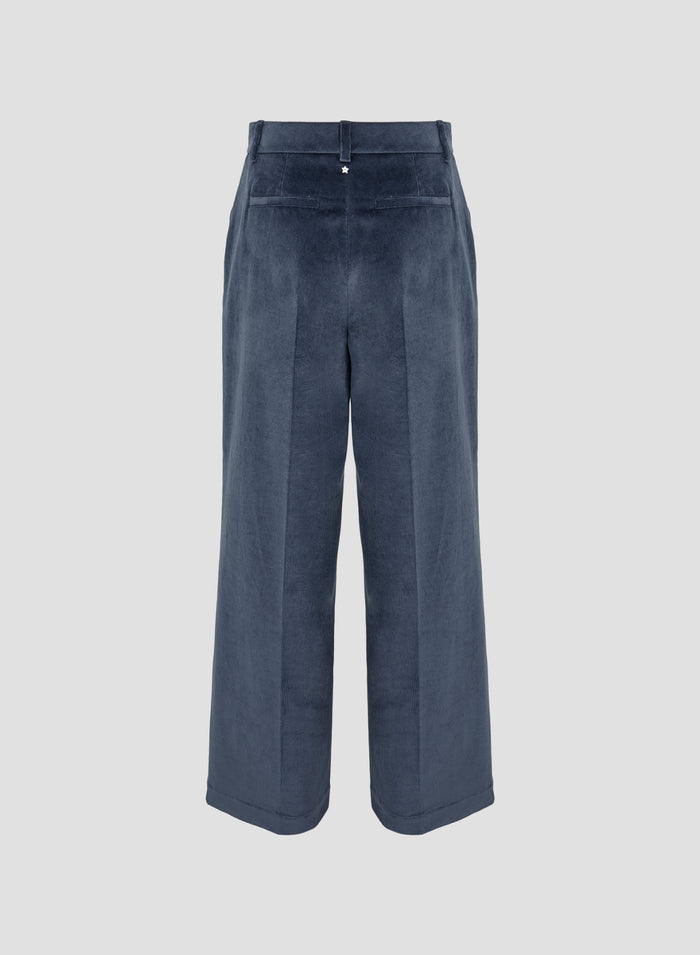 PANTALONI SARTORIALI IN IN VELLUTO
