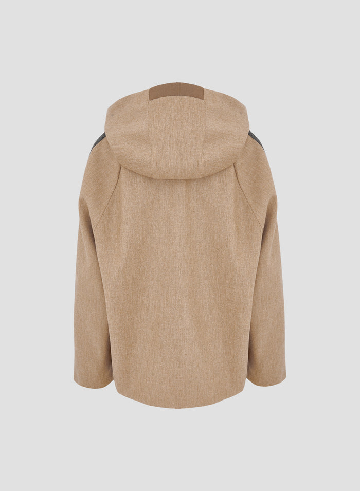 STRETCH FLANNEL CABAN