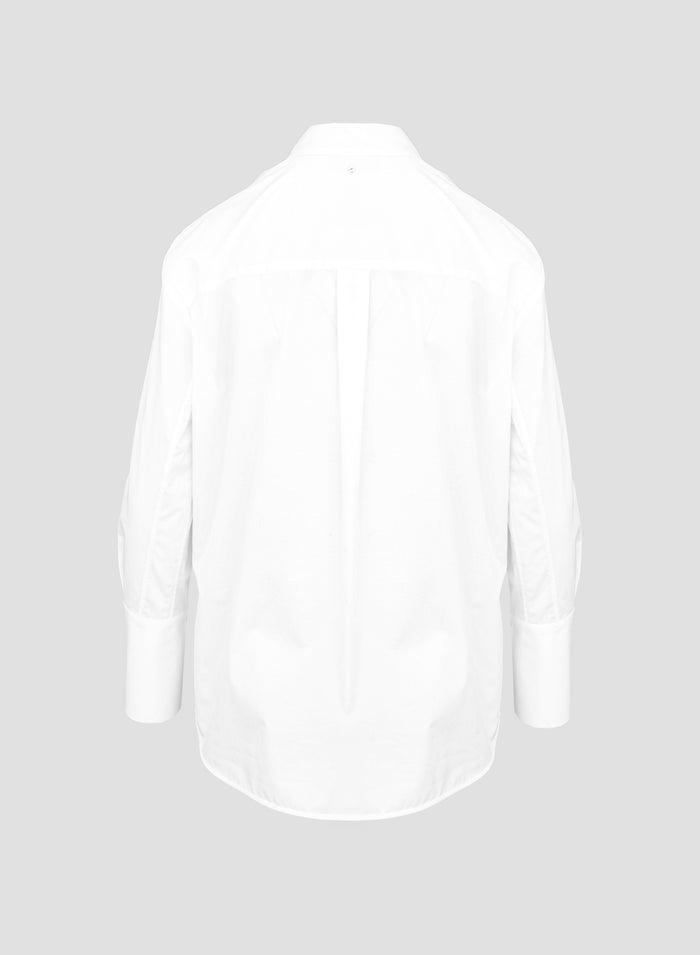 STRETCH POPLIN COTTON SHIRT