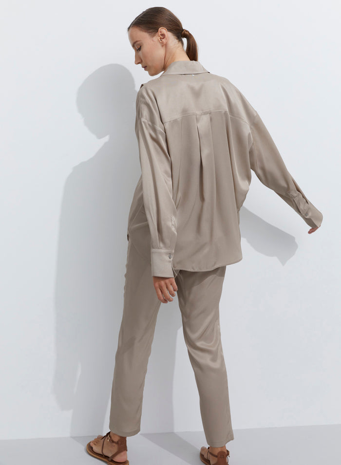 SILK TWILL SHIRT