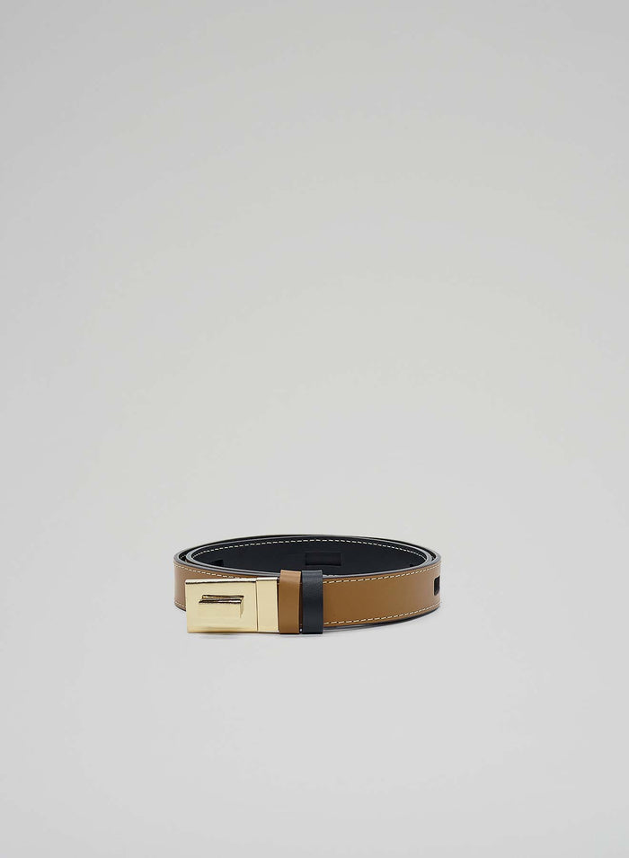 LEATHER REVERSIBLE BELT