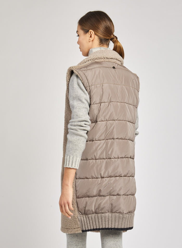 SHEEPSKIN GILET
