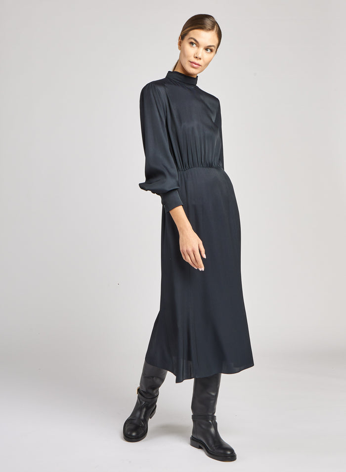 SILK BLEND DRESS