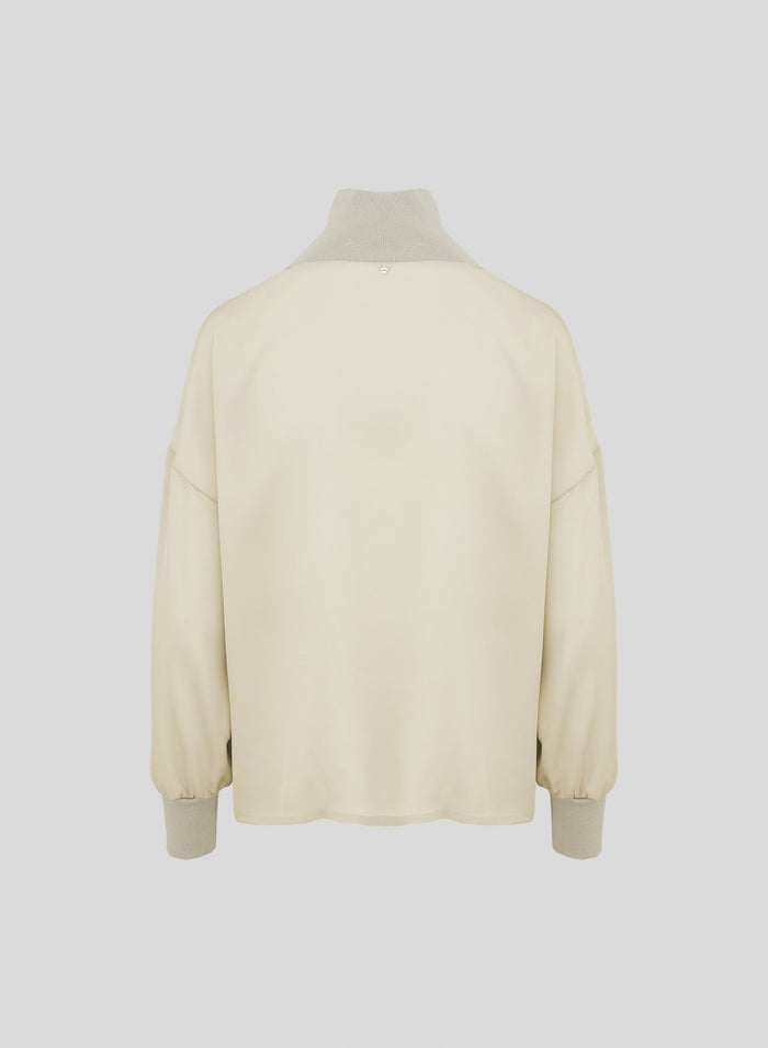 BLUSA IN TWILL DI SETA