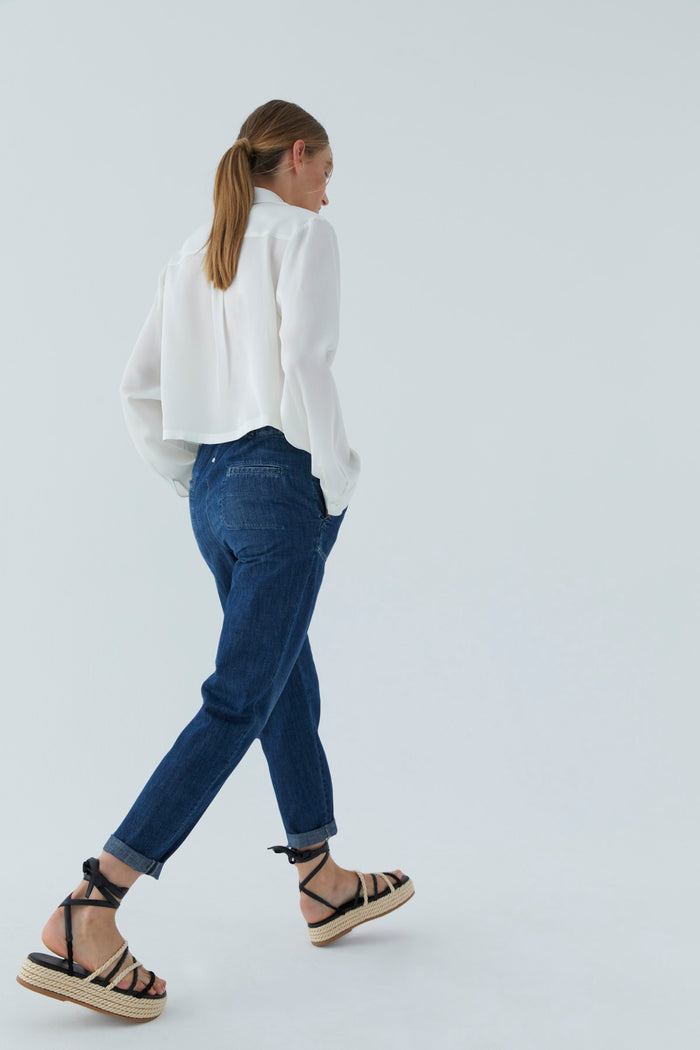 DENIM JOGGERS