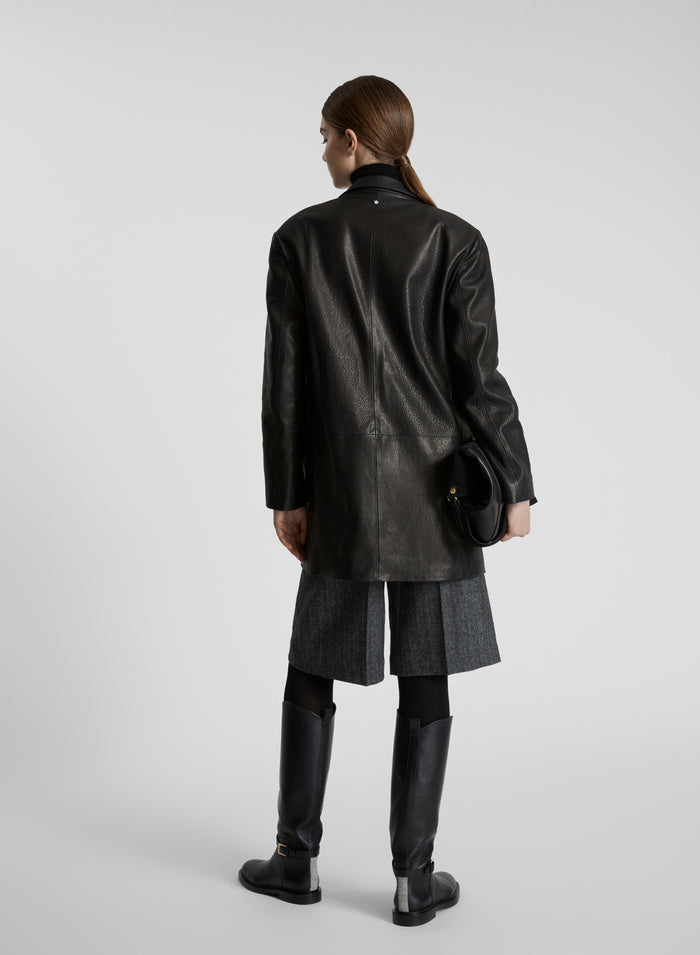 GIACCA OVERSIZE IN PELLE