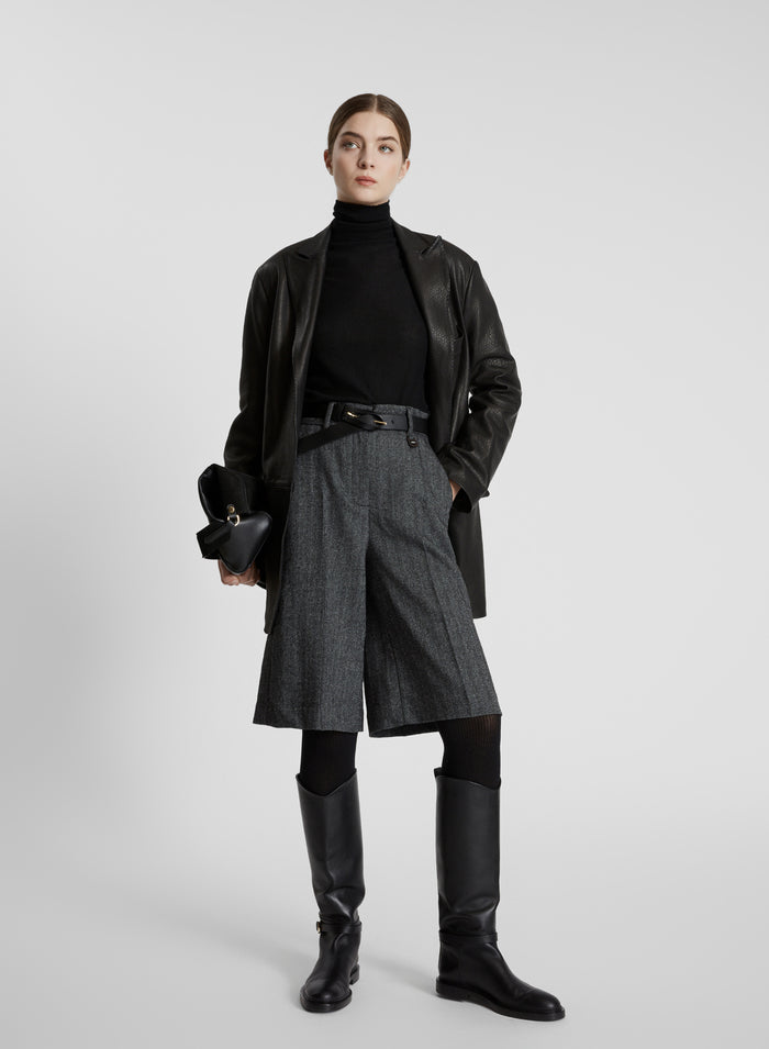 GIACCA OVERSIZE IN PELLE
