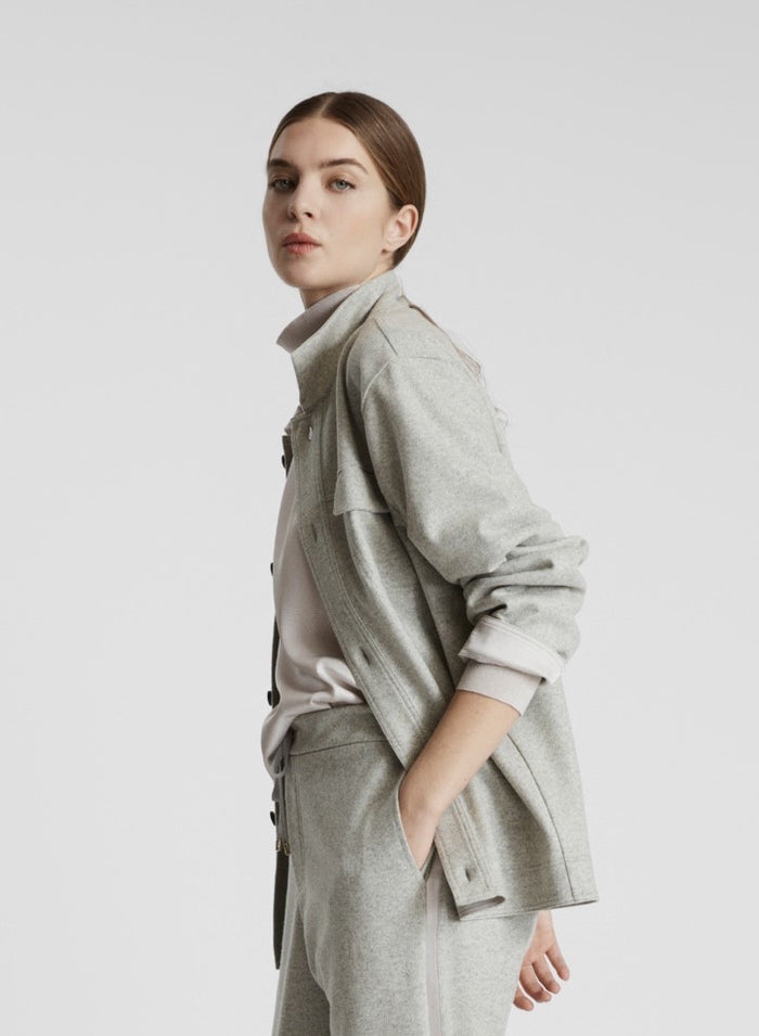 WOOL JERSEY SWEATSHIRT
