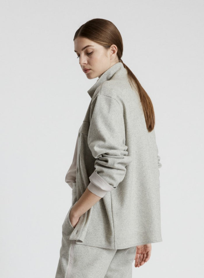 WOOL JERSEY SWEATSHIRT