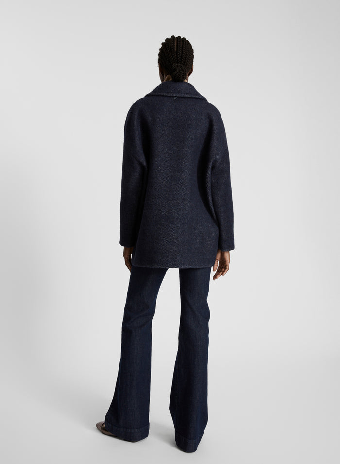 CAPPOTTO IN RESCA DI LANA E ALPACA