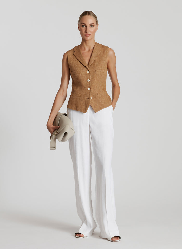 RESCA LINEN VEST