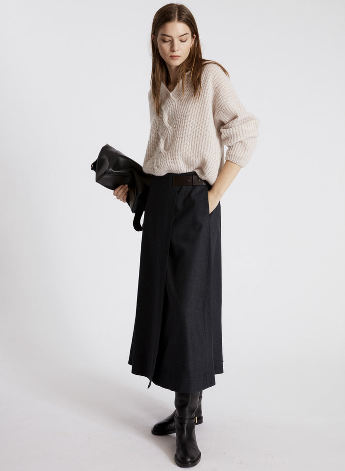 POLO IN CASHMERE E SETA