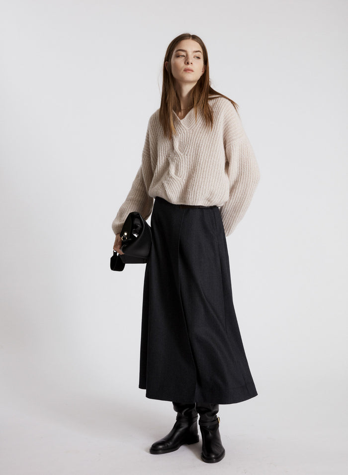 POLO IN CASHMERE E SETA