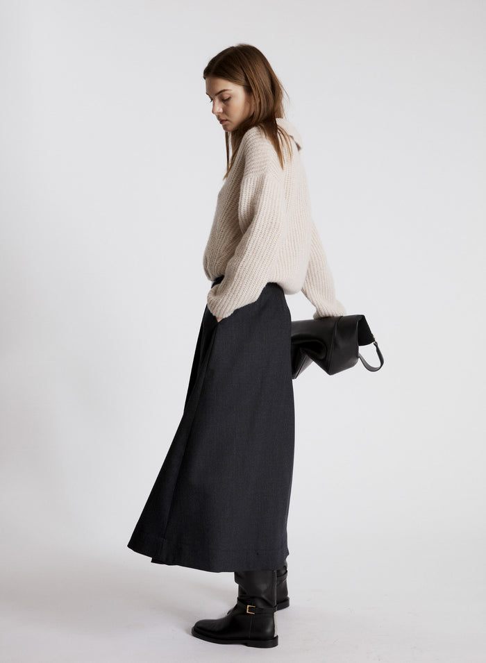 POLO IN CASHMERE E SETA