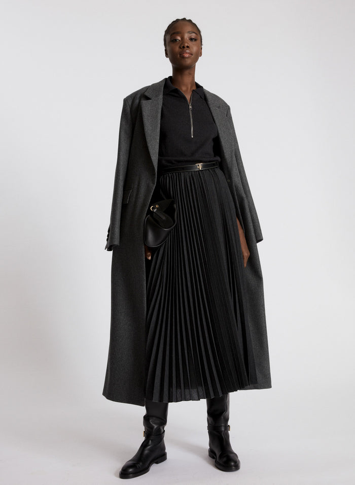 CAPPOTTO IN FLANELLA STRETCH