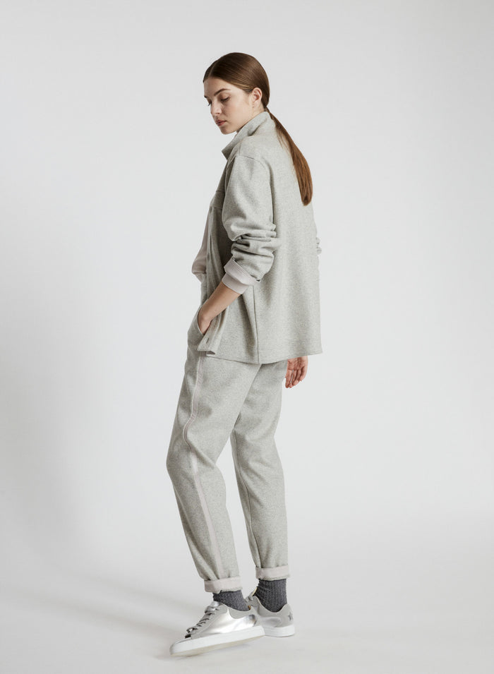WOOL JERSEY JOGGERS