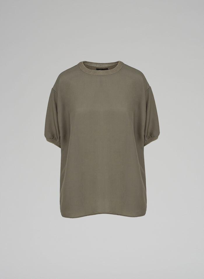 HABOTAI SILK T-SHIRT