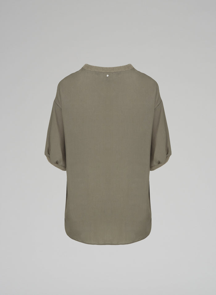 HABOTAI SILK T-SHIRT