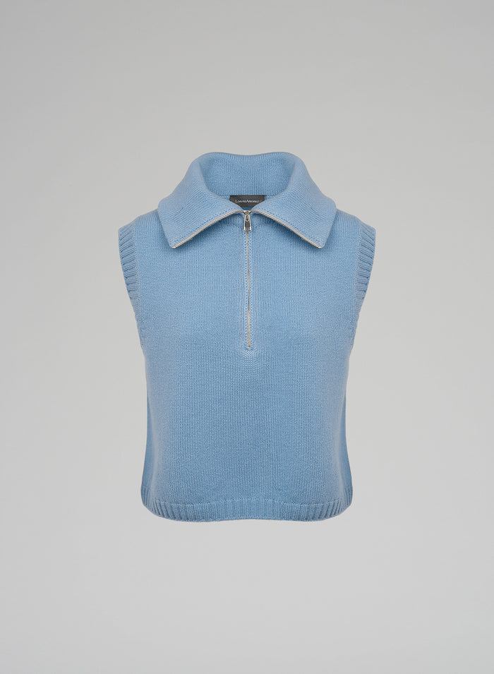 Lorena Antoniazzi GILET IN CASHMERE