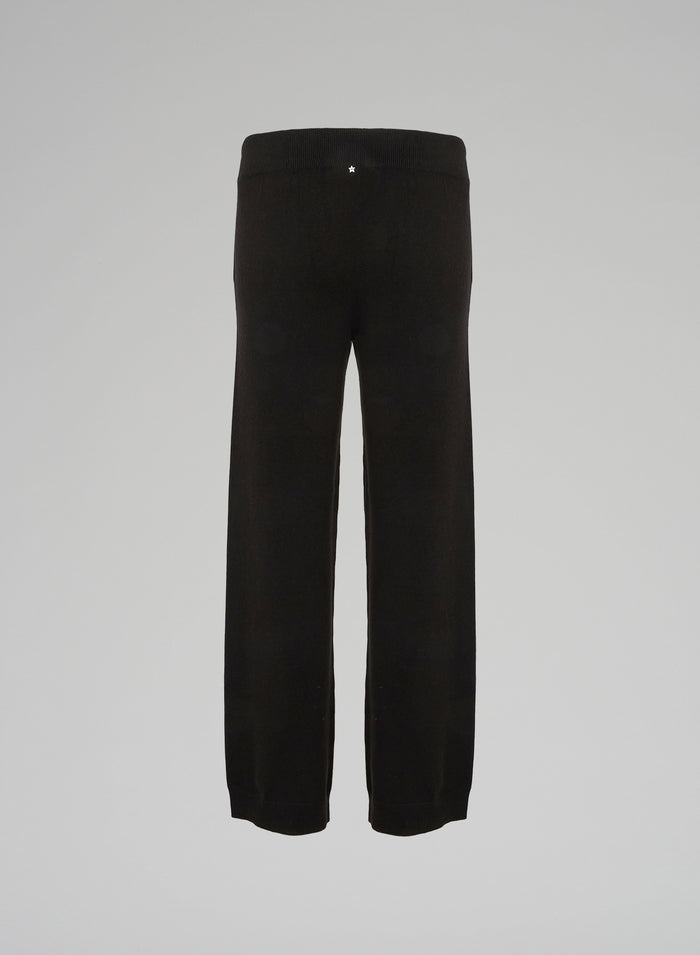 WOOL, SILK AND CASHMERE PANTS