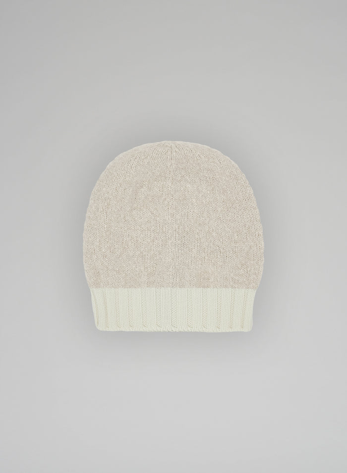 CASHMERE AND SILK BEANIE