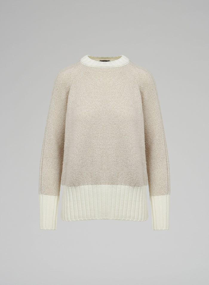 CASHMERE AND SILK SWEATER