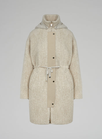 ALPACA AND WOOL PARKA