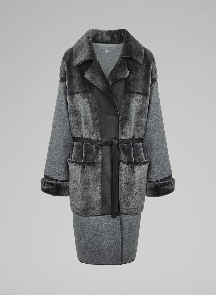 SHEARLING COAT