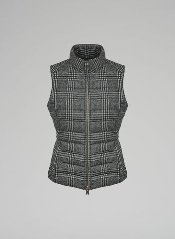 WOOL AND ALPACA PADDED VEST