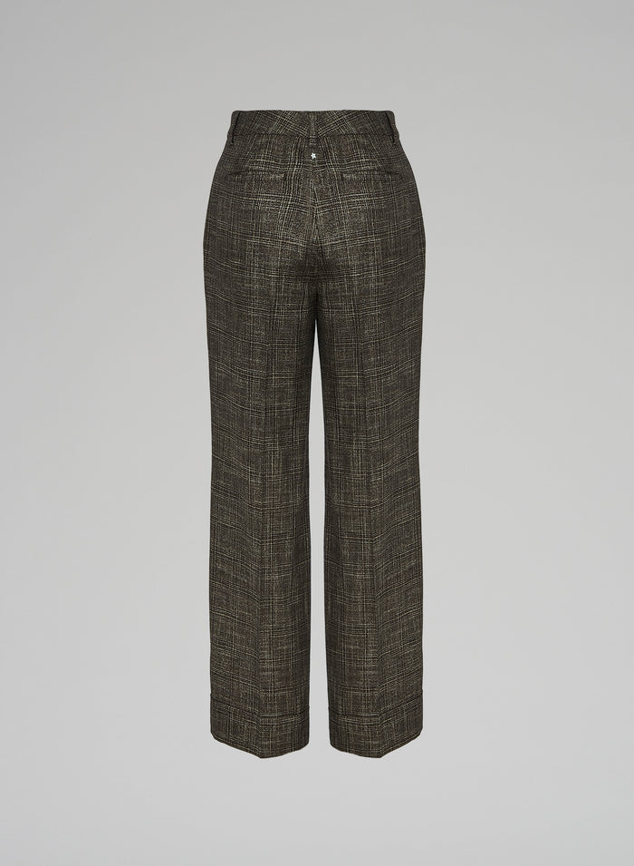 WOOL AND VISCOSE PANTS