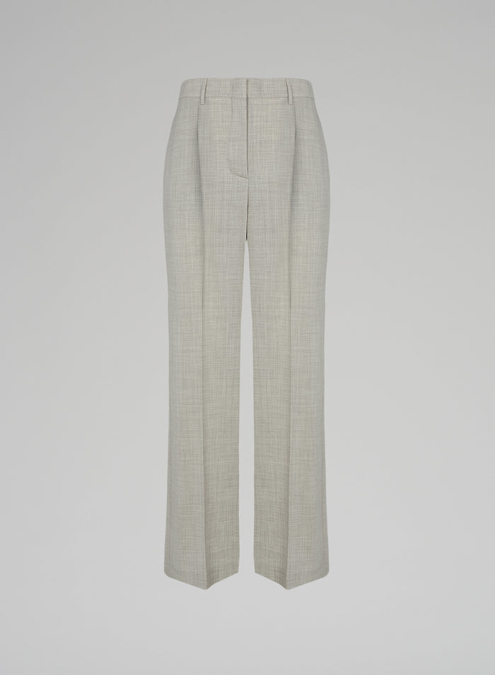 STRETCH WOOL PANTS